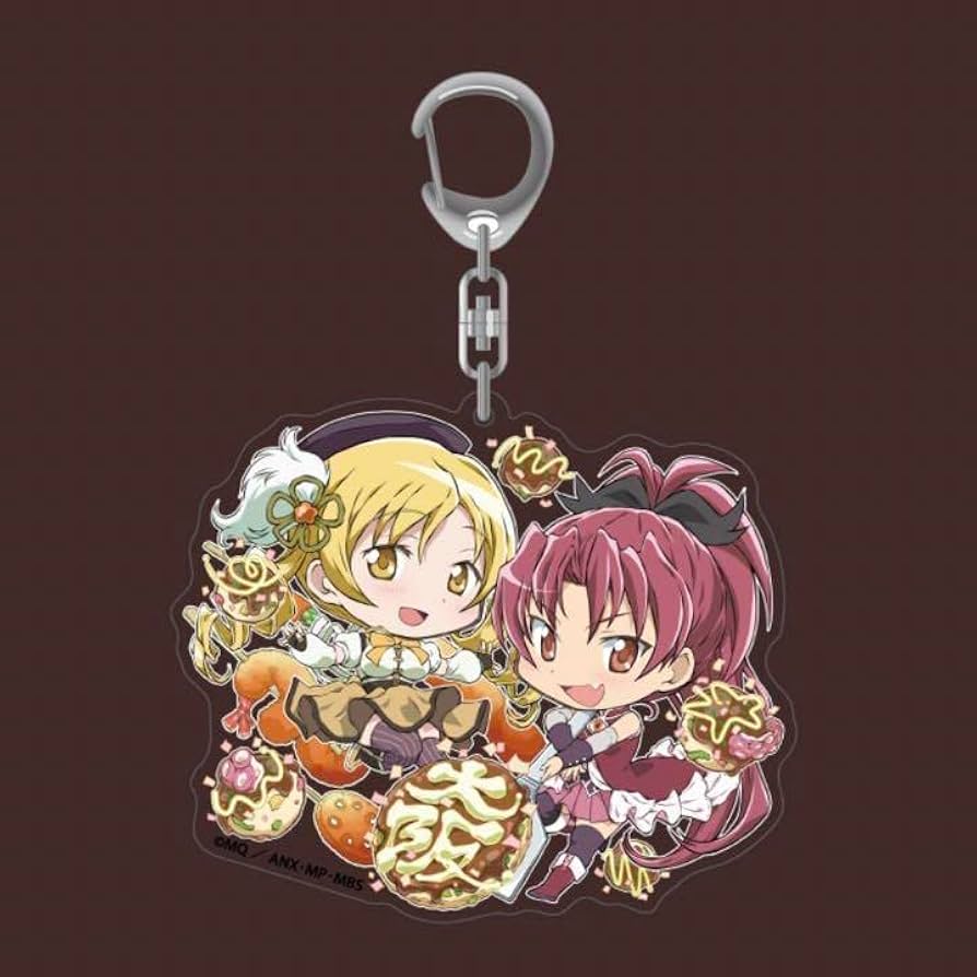 まどマギ 佐倉杏子 アクリルチャーム Amazon.co.jp: 魔法少女まどかマギカ ご当地イラスト アクリル